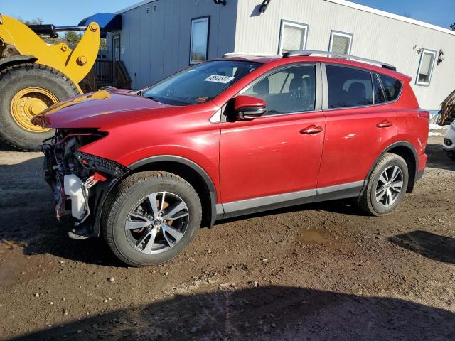 JTMRFREV1HJ162885 - 2017 TOYOTA RAV4 XLE RED photo 1