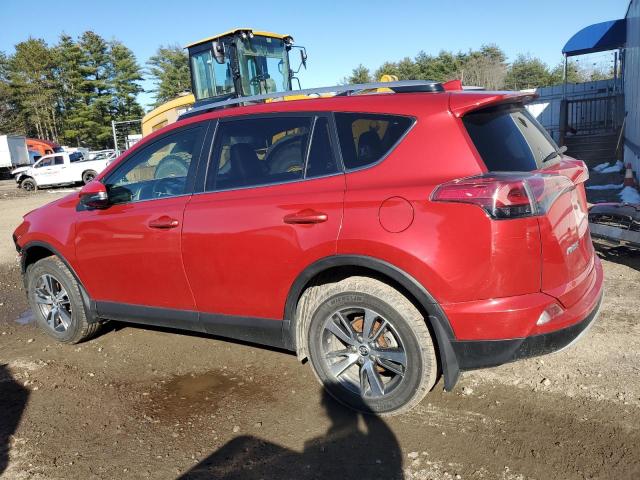 JTMRFREV1HJ162885 - 2017 TOYOTA RAV4 XLE RED photo 2