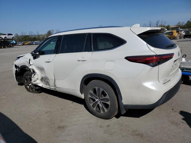 5TDGZRBH6MS120075 - 2021 TOYOTA HIGHLANDER XLE أبيض صورة 2