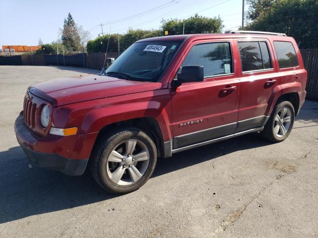 1C4NJPFB8HD160541 - 2017 JEEP PATRIOT LATITUDE RED photo 1