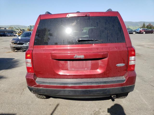 1C4NJPFB8HD160541 - 2017 JEEP PATRIOT LATITUDE RED photo 6