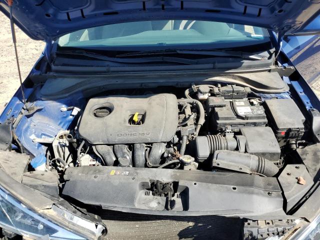 5NPD74LF4LH555299 - 2020 HYUNDAI ELANTRA SE BLUE photo 11