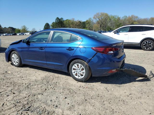 5NPD74LF4LH555299 - 2020 HYUNDAI ELANTRA SE BLUE photo 2