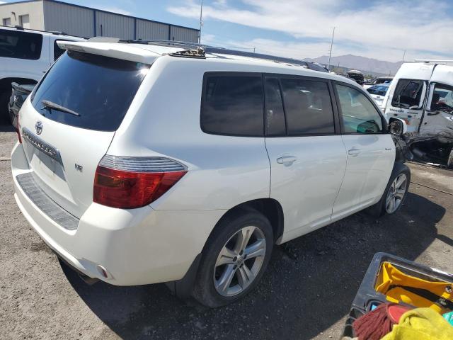 JTEDS43A182015531 - 2008 TOYOTA HIGHLANDER SPORT WHITE photo 3