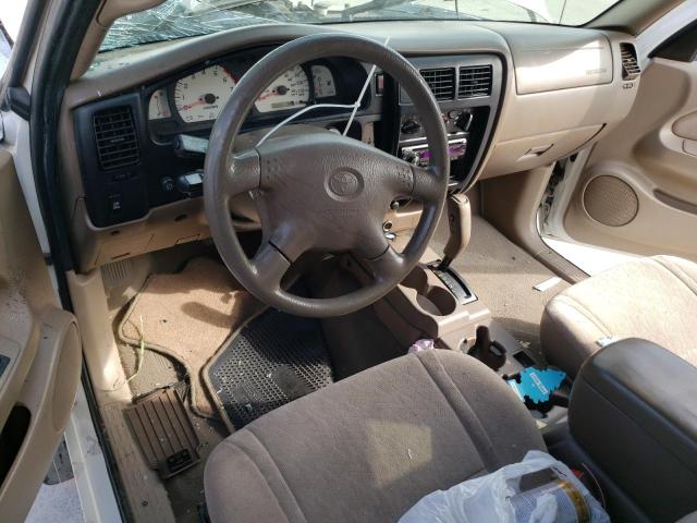 5TEGN92N64Z327182 - 2004 TOYOTA TACOMA DOUBLE CAB PRERUNNER WHITE photo 8