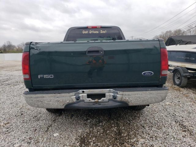 2FTRX17263CA98402 - 2003 FORD F150 GREEN photo 6