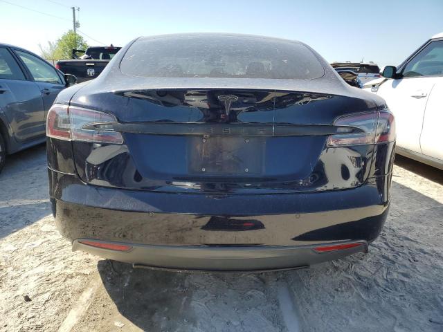 5YJSA1H10EFP56140 - 2014 TESLA MODEL S BLUE photo 6