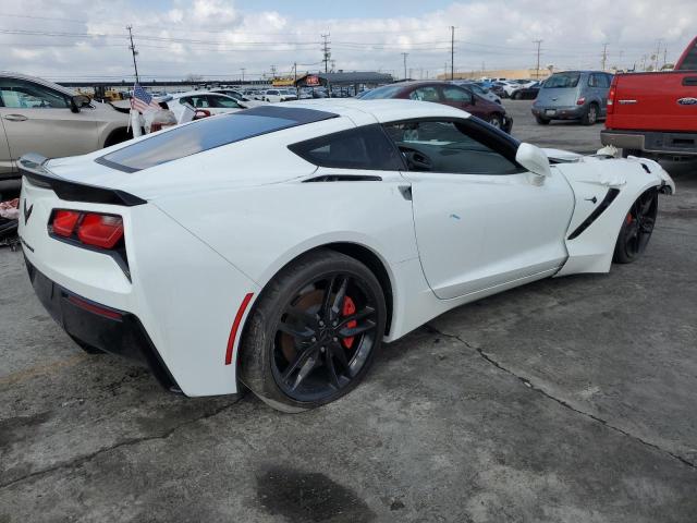 1G1YB2D71K5102194 - 2019 CHEVROLET CORVETTE STINGRAY 1LT WHITE photo 3