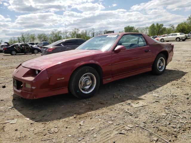 1G1FP23E4LL111784 - 1990 CHEVROLET CAMARO RS BURGUNDY photo 1