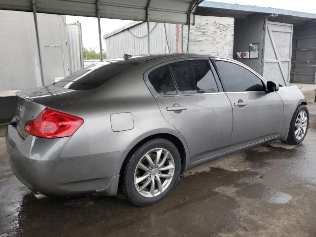 JNKBV61E38M214149 - 2008 INFINITI G35 GRAY photo 3