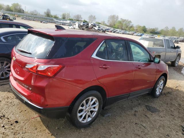 3GNAXJEV2JL360330 - 2018 CHEVROLET EQUINOX LT MAROON photo 3