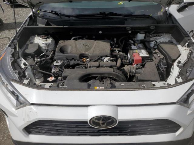 2T3P1RFVXMW172864 - 2021 TOYOTA RAV4 XLE WHITE photo 12