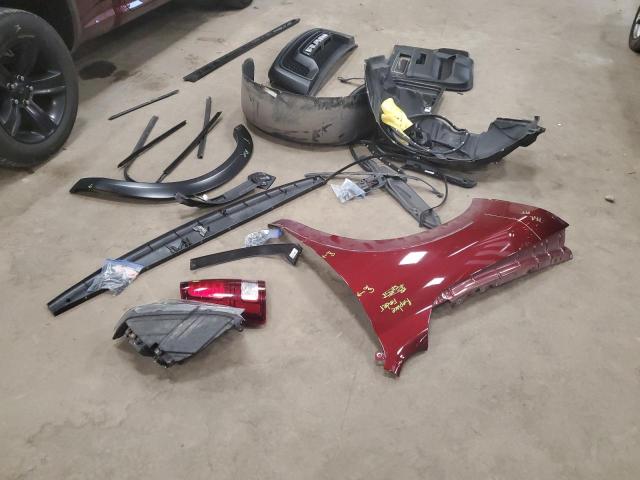 1C6RR7GG1NS121132 - 2022 RAM 1500 CLASS SLT 栗色 照片 12