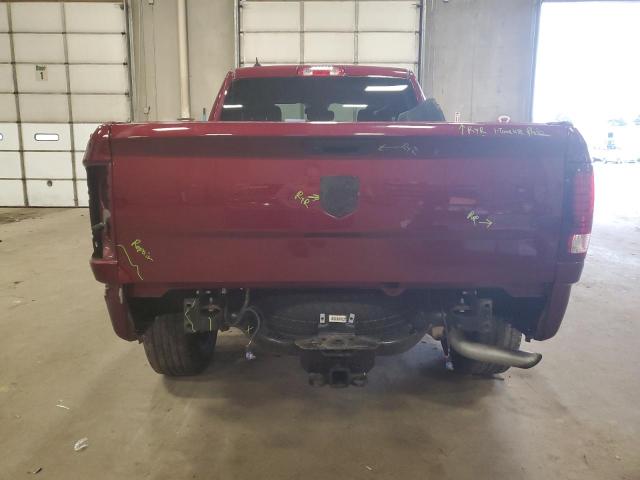 1C6RR7GG1NS121132 - 2022 RAM 1500 CLASS SLT 栗色 照片 6