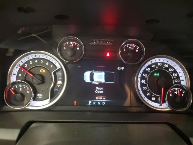 1C6RR7GG1NS121132 - 2022 RAM 1500 CLASS SLT 栗色 照片 9