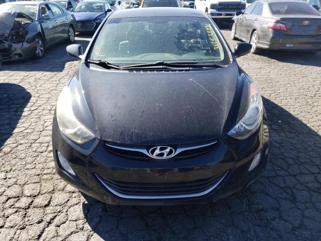 KMHDH4AE7DU878062 - 2013 HYUNDAI ELANTRA GLS BLACK photo 5