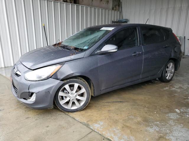 KMHCU5AEXDU078403 - 2013 HYUNDAI ACCENT GLS GRAY photo 1