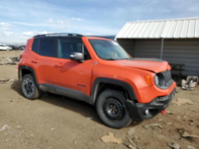 ZACCJBCB3HPE55157 - 2017 JEEP RENEGADE TRAILHAWK ORANGE photo 4