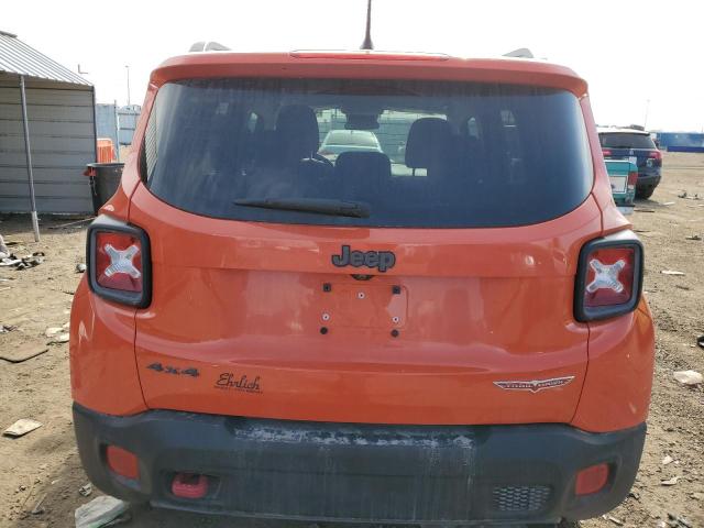 ZACCJBCB3HPE55157 - 2017 JEEP RENEGADE TRAILHAWK ORANGE photo 6