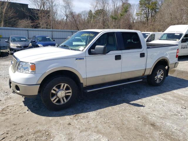 1FTPW145X8FC36706 - 2008 FORD F150 SUPERCREW WHITE photo 1