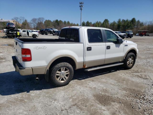 1FTPW145X8FC36706 - 2008 FORD F150 SUPERCREW WHITE photo 3