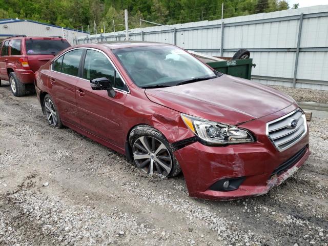 4S3BNAN6XG3057313 - 2016 SUBARU LEGACY 2.5I LIMITED RED photo 4