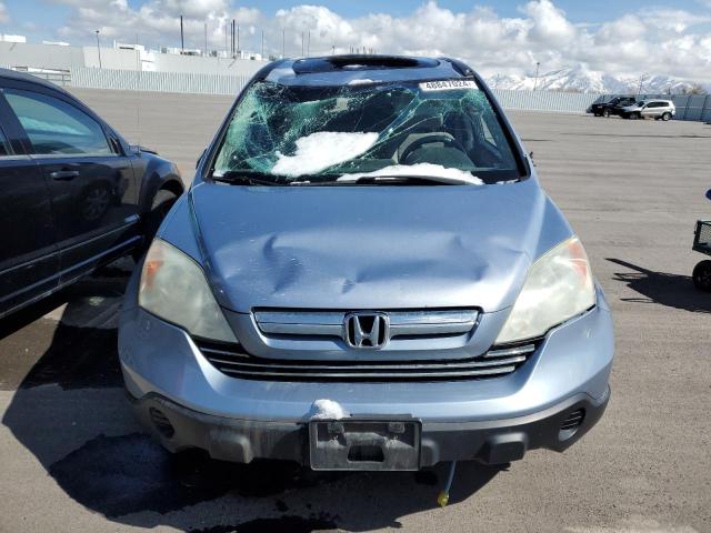 5J6RE38559L005131 - 2009 HONDA CR-V EX BLUE photo 5