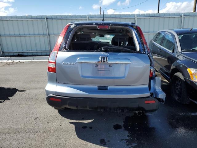 5J6RE38559L005131 - 2009 HONDA CR-V EX BLUE photo 6