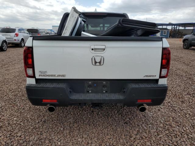 5FPYK3F82MB016548 - 2021 HONDA RIDGELINE BLACK EDITION WHITE photo 6