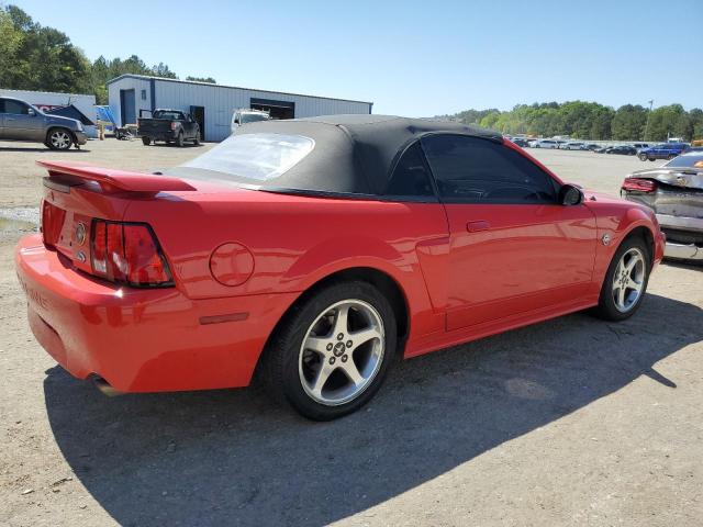 1FAFP45X24F184921 - 2004 FORD MUSTANG GT RED photo 3