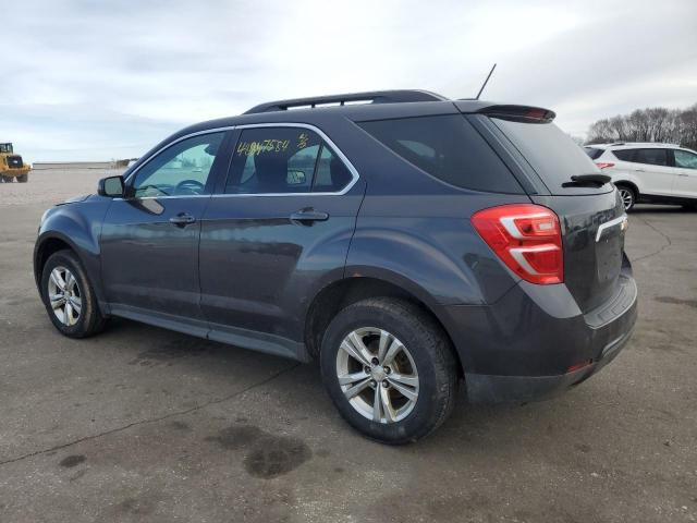 2GNALCEK4G6322799 - 2016 CHEVROLET EQUINOX LT GRAY photo 2