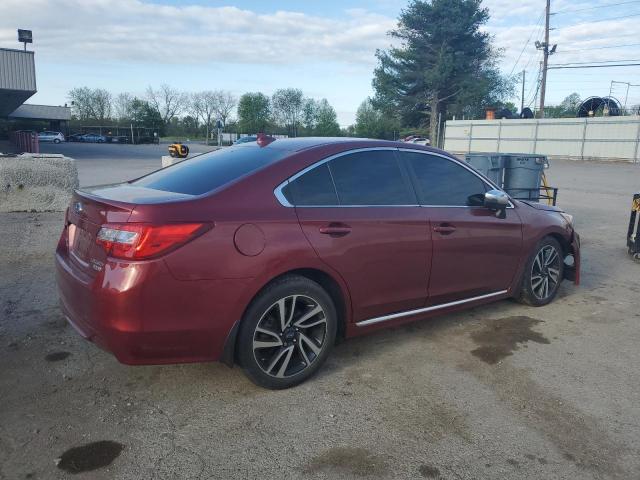 4S3BNAR65H3007043 - 2017 SUBARU LEGACY SPORT BURGUNDY photo 3