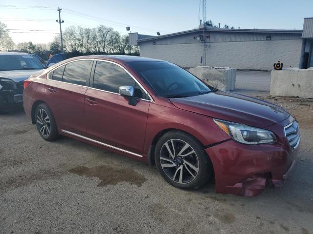 4S3BNAR65H3007043 - 2017 SUBARU LEGACY SPORT BURGUNDY photo 4