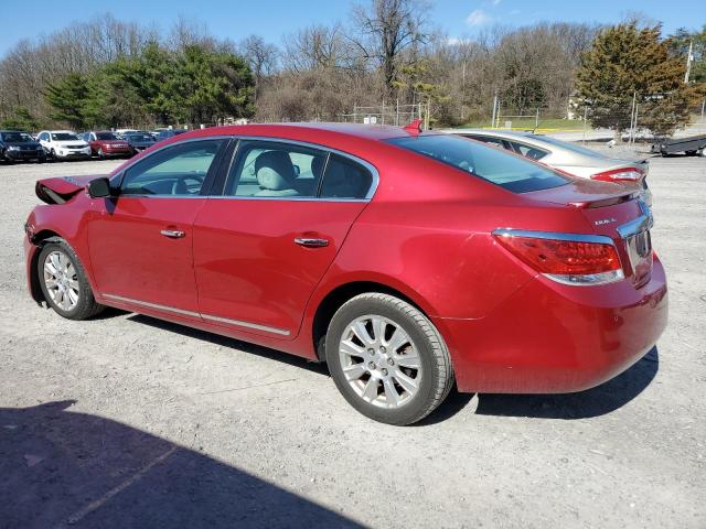 1G4GC5ER8DF322409 - 2013 BUICK LACROSSE RED photo 2