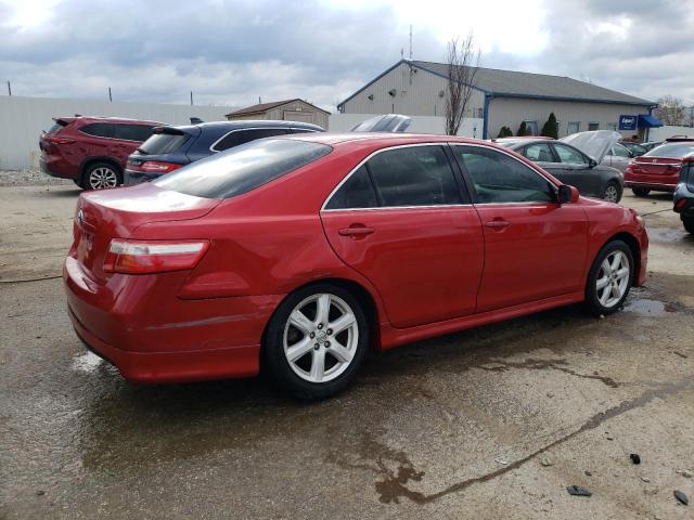 4T1BE46K78U229060 - 2008 TOYOTA CAMRY CE RED photo 3