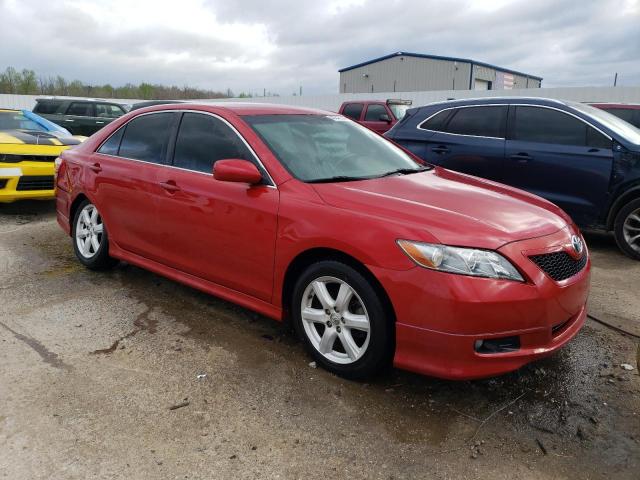 4T1BE46K78U229060 - 2008 TOYOTA CAMRY CE RED photo 4