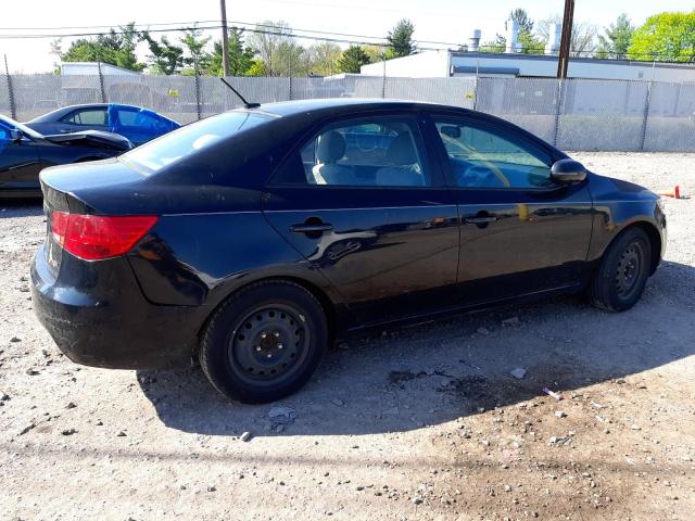 KNAFU4A29D5721719 - 2013 KIA FORTE EX BLACK photo 3