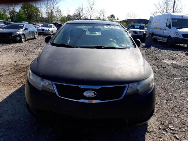 KNAFU4A29D5721719 - 2013 KIA FORTE EX BLACK photo 5