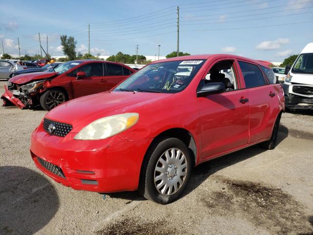 2T1KR32E23C032810 - 2003 TOYOTA COROLLA MA XR RED photo 2