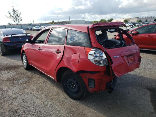 2T1KR32E23C032810 - 2003 TOYOTA COROLLA MA XR RED photo 3