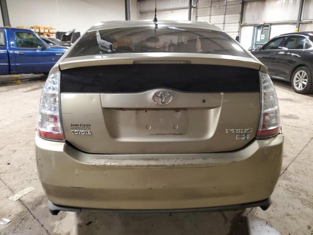 JTDKB20U763165133 - 2006 TOYOTA PRIUS TAN photo 6