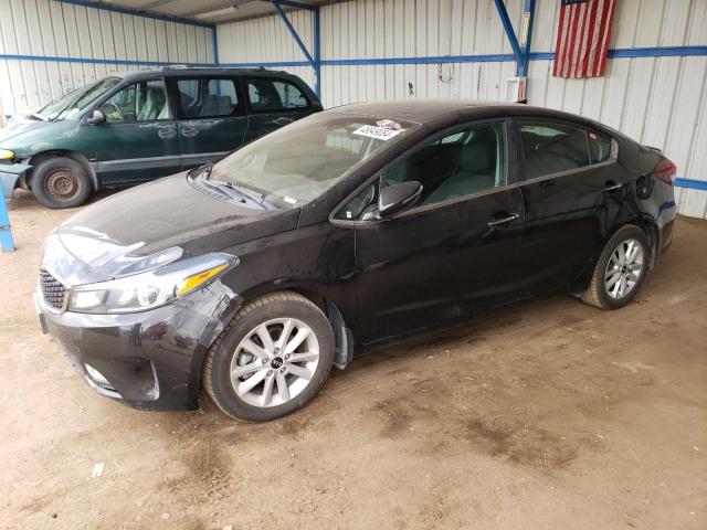 3KPFL4A73HE095855 - 2017 KIA FORTE LX BLACK photo 1