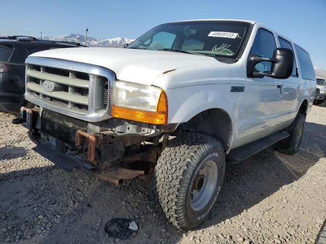 1FMNU41S9YEA31873 - 2000 FORD EXCURSION XLT WHITE photo 1