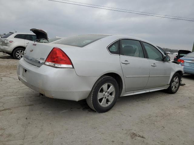 2G1WB5EKXA1174927 - 2010 CHEVROLET IMPALA LT SILVER photo 3