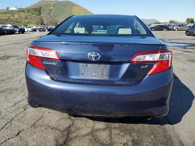 4T4BF1FK4ER375994 - 2014 TOYOTA CAMRY L BLUE photo 6