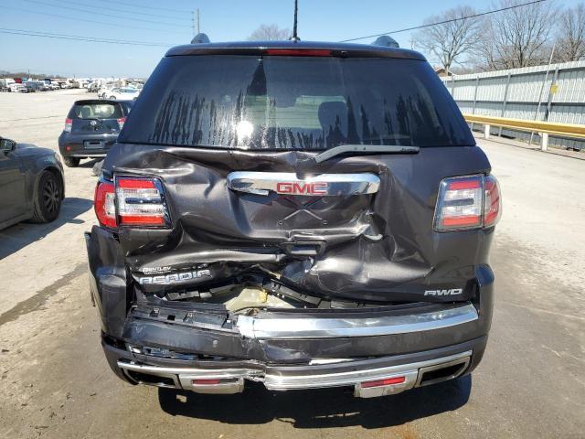 1GKKVTKD2GJ254846 - 2016 GMC ACADIA DENALI GRAY photo 6