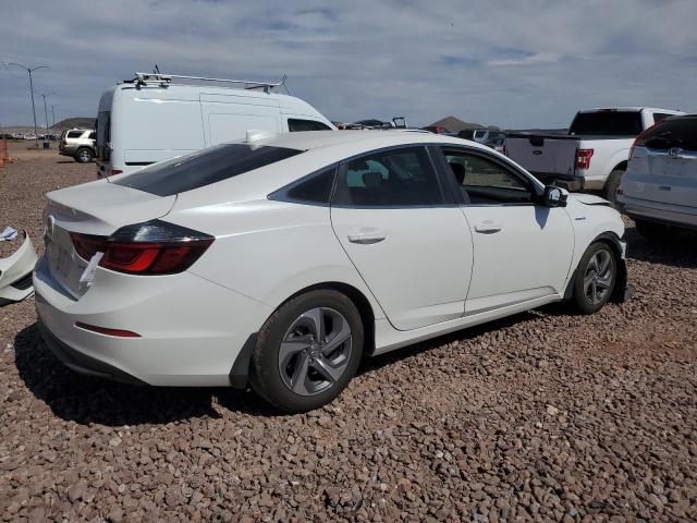 19XZE4F56KE009105 - 2019 HONDA INSIGHT EX WHITE photo 3