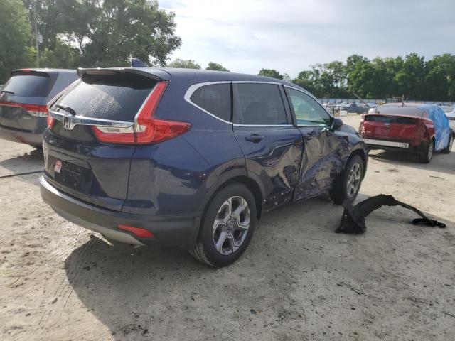 7FARW1H8XJE029258 - 2018 HONDA CR-V EXL BLUE photo 3