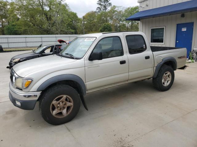 5TEGM92NX1Z836402 - 2001 TOYOTA TACOMA DOUBLE CAB PRERUNNER SILVER photo 1