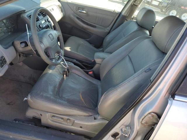 1HGCG16592A039380 - 2002 HONDA ACCORD EX SILVER photo 7